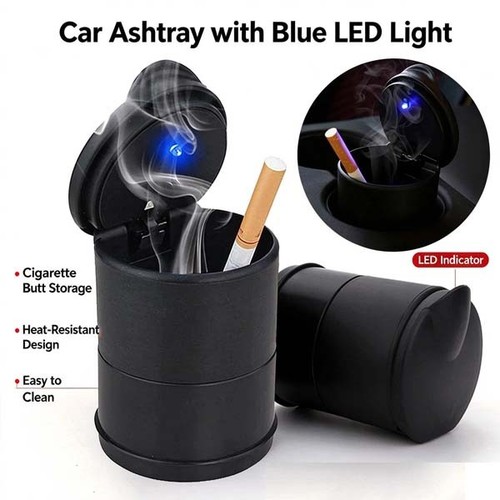 New portable car auto ashtray - new,