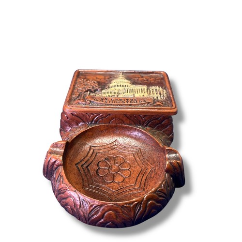 Vintage desktop ashtray - desktop,