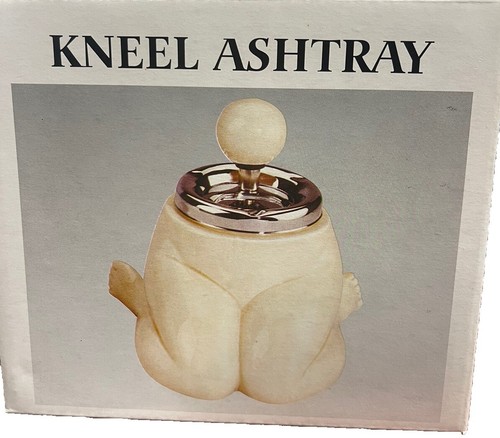 Vintage retro ceramic kneel - ceramic,